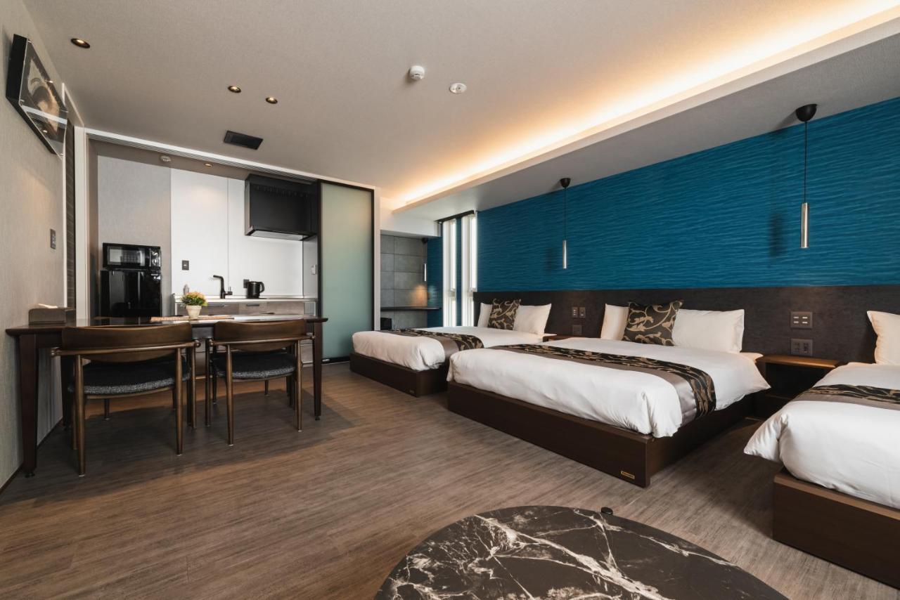 Grand Base Beppu Ekihigashi Lejlighedshotel Eksteriør billede